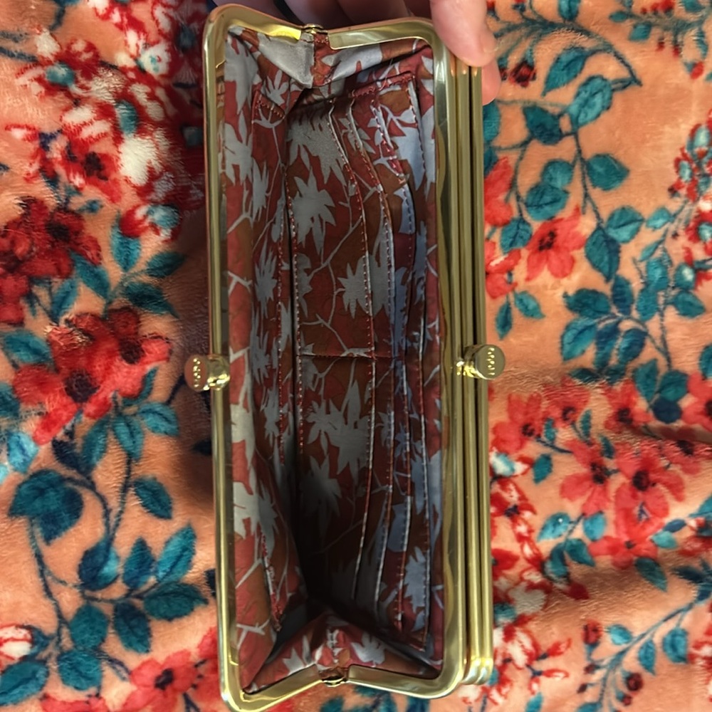 HOBO Lauren Clutch Wallet - Embroidered Plum - Picture 8 of 15